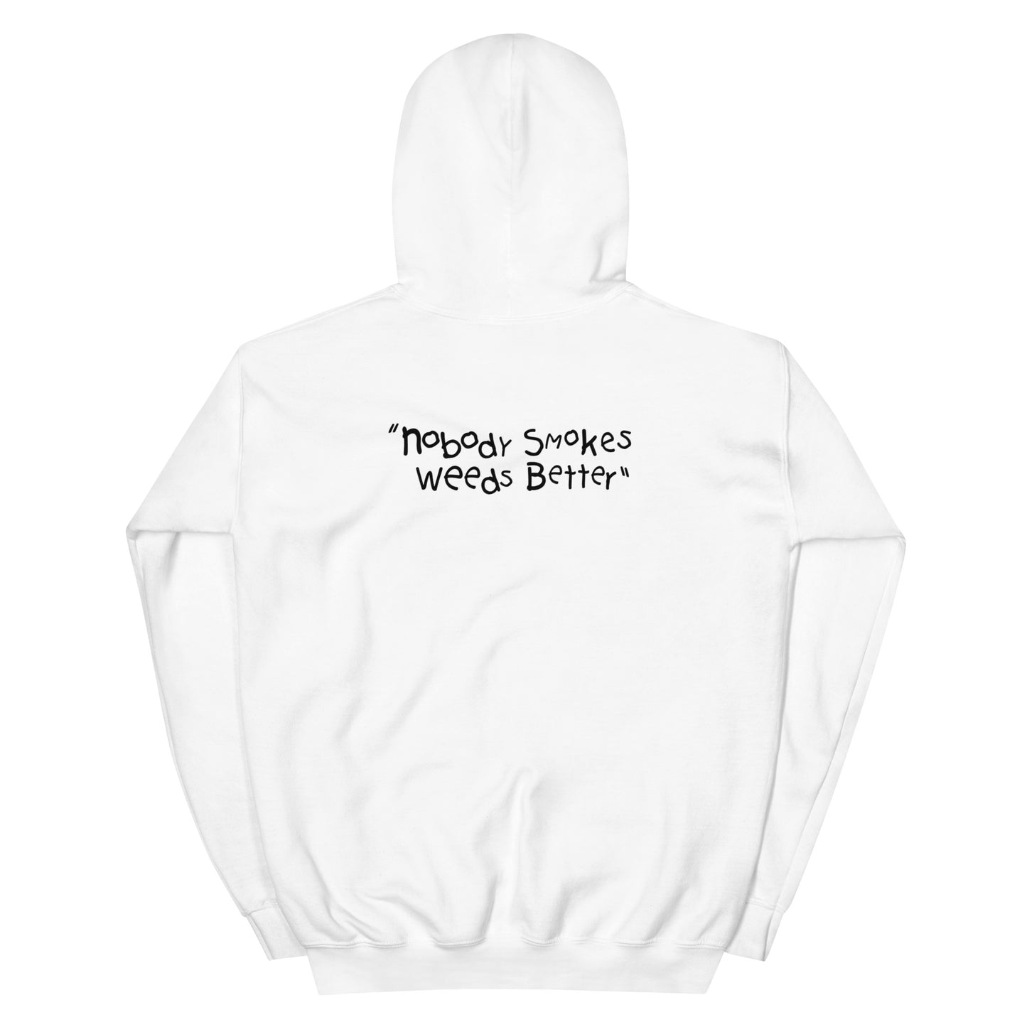 B&W Happy Grass Hoodie