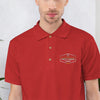 Happy Grass Embroidered Polo Shirt